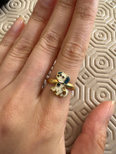 Load image into Gallery viewer, Love and loyalty Intention ring adjustable with cute dog alexis

