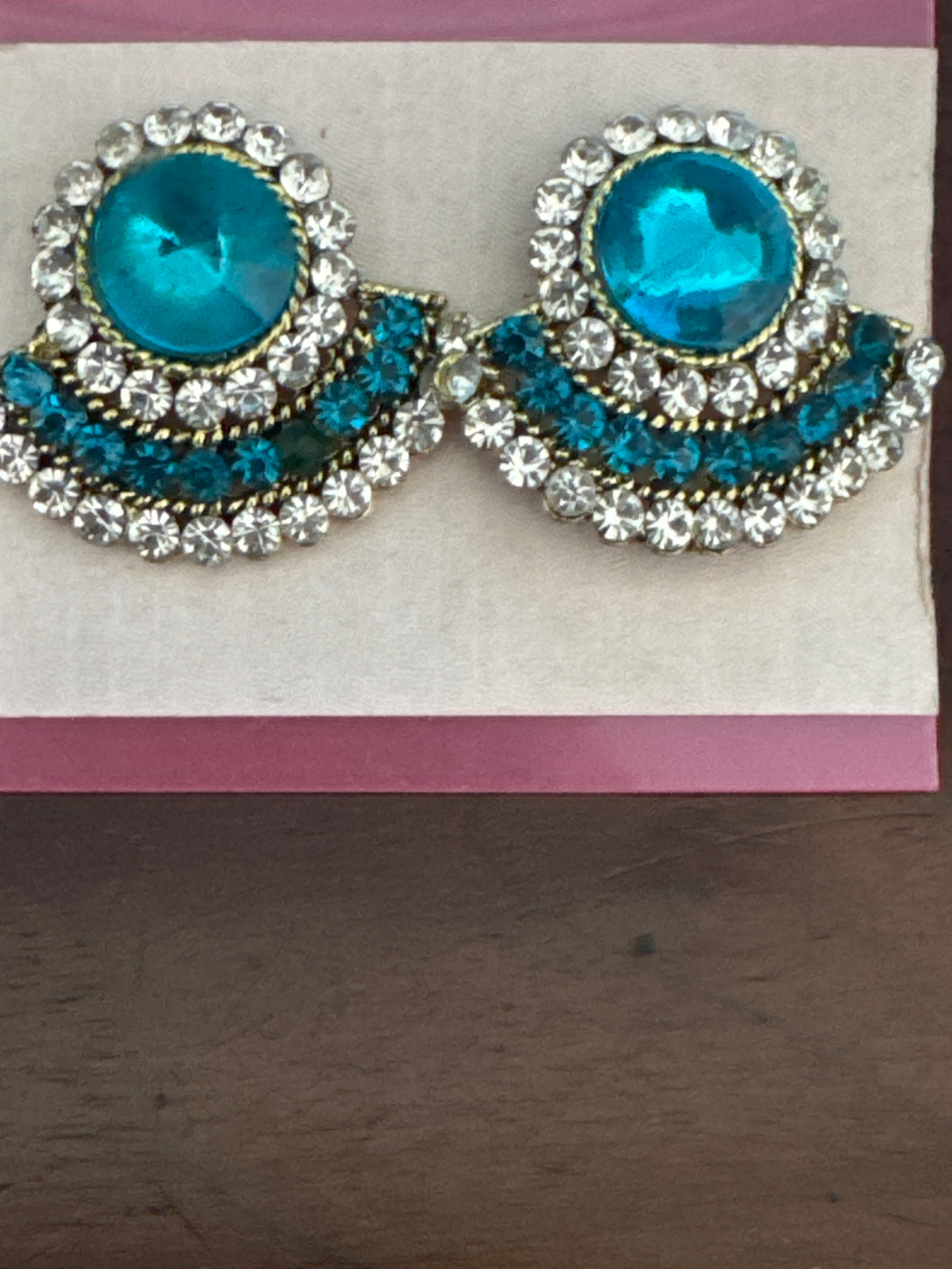 Love you blue earrings for Chakra Manifesting love, Commitment Stability and Security
