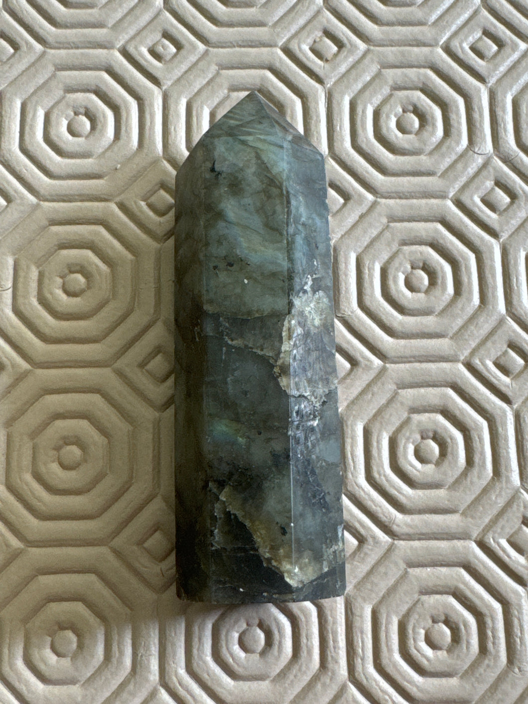 VERY LUCKY Confidence, Trust, Faith Agate Crystal Wand for Confidence 67g