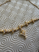 Load image into Gallery viewer, Achieve Dreams &amp; Goals, Love &amp; Commitment Green courage and removing resolving problems Crystal gold necklace
