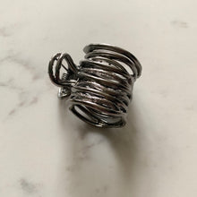 Load image into Gallery viewer, Law of Attraction Silver Hair Pin Clip for Pony Hairstyle Intention Jewellery for manifesting dreams
