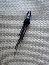 Load image into Gallery viewer, Abundance Feather Pin Brooch for Manifesting money, detachment, love and all your wishes
