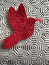 Load image into Gallery viewer, Get Married SOON Intention Embroidered Red Bird Patch to Manifest Marriage &amp; Commitment Soon
