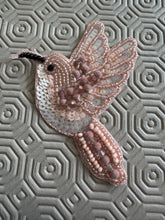 Load image into Gallery viewer, Manifest Celebration &amp; Harmony peach embroidery Paper For Wallet or Under Pillow for Successful law of attraction manifestation

