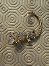 Load image into Gallery viewer, Powerful PROTECTION Lizard Earring Gold For absorbing negative energy, evil eye protection, magic protection and attacks
