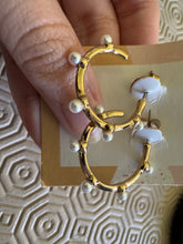 Load image into Gallery viewer, Attract Passion, Courage &amp; Love Intention hoop earrings for Strong Relationship, Strength, Attraction

