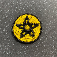 Load image into Gallery viewer, Have Wealth, Fame, Money, Love, Commitment &amp; Success Ace of pentacles Intention Beaded Patch
