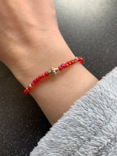 Load image into Gallery viewer, I Love You Intention Tie Bracelet for Manifesting The Love Of Your Life and Union Red Bracelet
