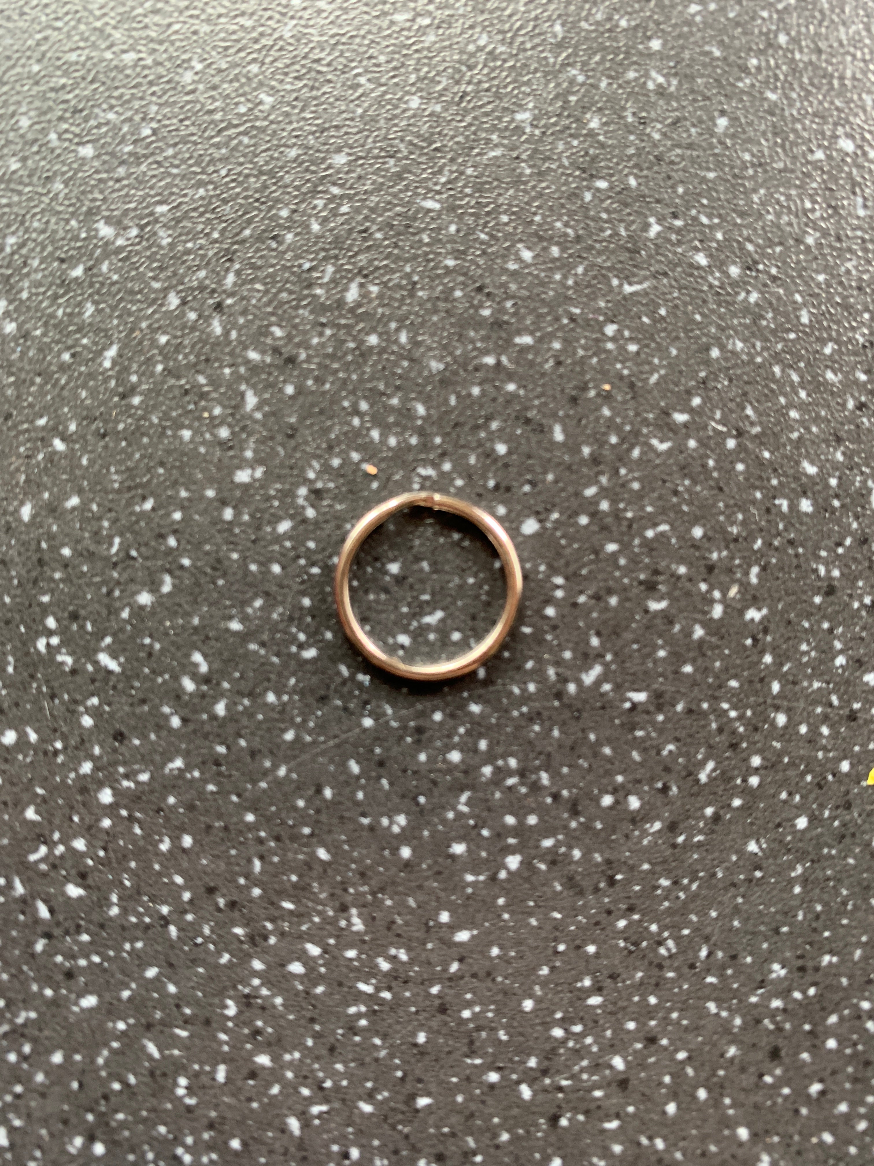 Protection Ring Keyring Loop Charm (Place on your keys or keep around ...