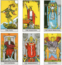 Load image into Gallery viewer, Tarot Card Deck 78 cards Full Colour Set PRINTABLE Download
