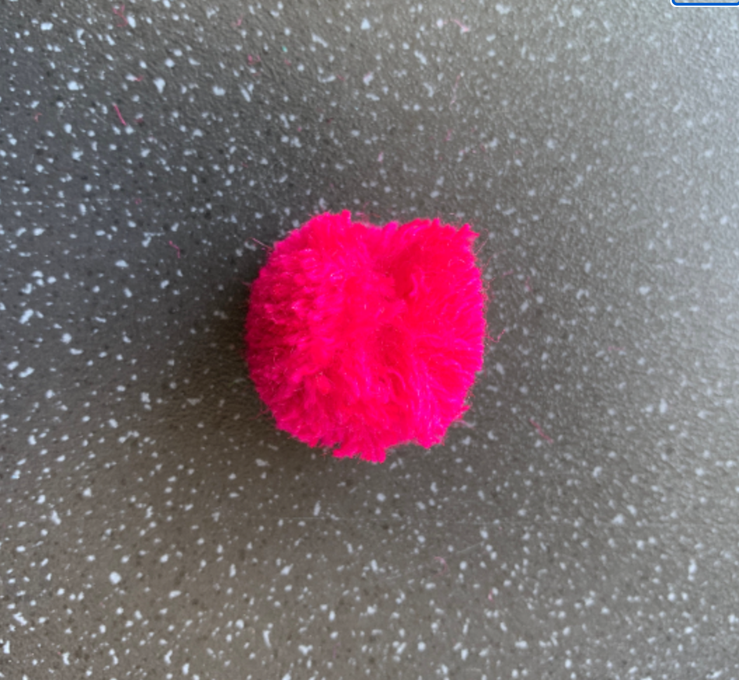 Twin Flame Pink Intention Manifesting Pom Pom for Union & Love Divine Feminine & Masculine Connection