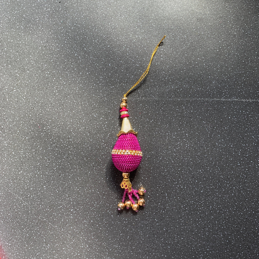 Self Love Hanging Charm Purple Boost Love and Joy Intention Decoration Intention Tassel Handmade Ornament Lux Charm Accessory Decoration