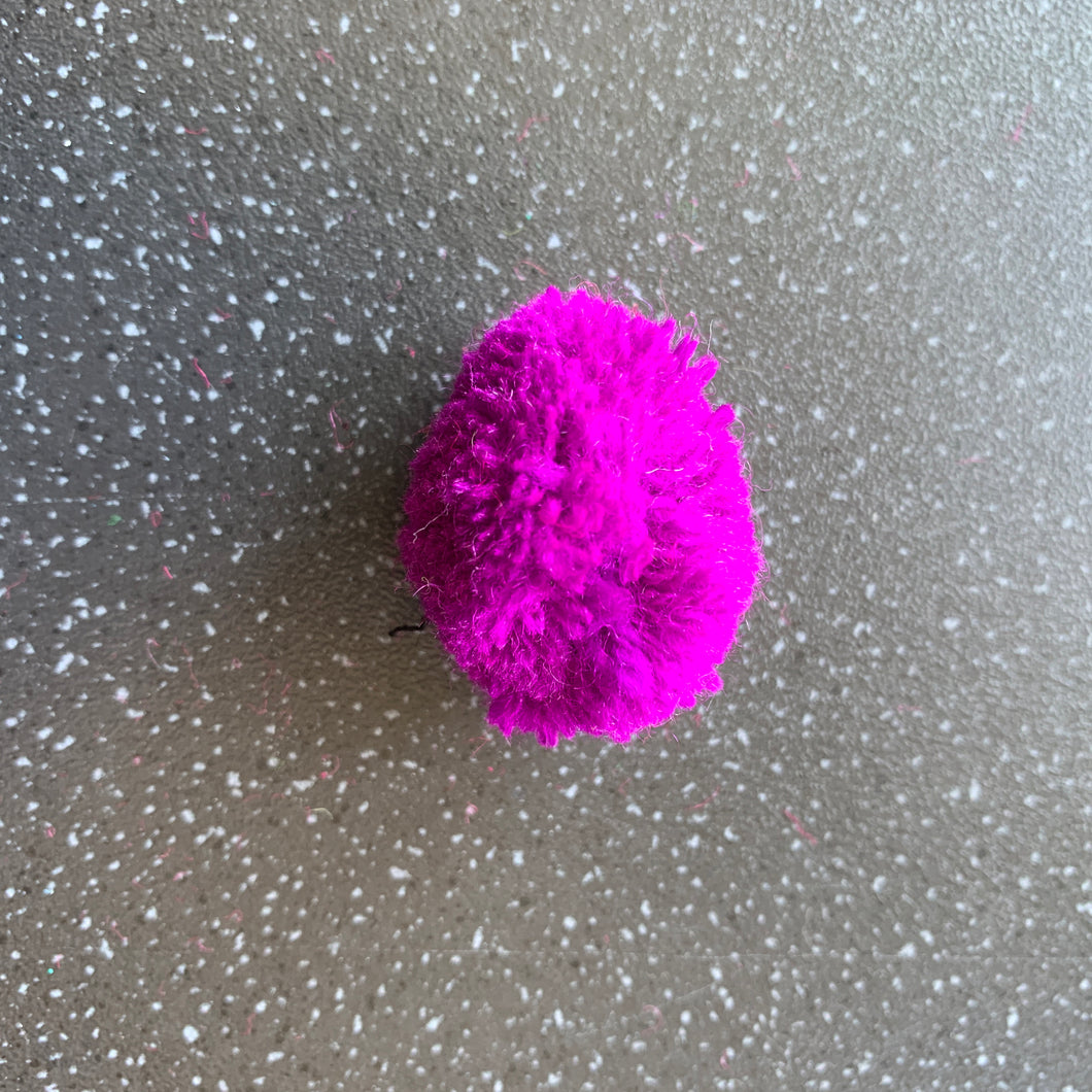 Soulmate Pom Pom Put in Wallet or Pillow For Strong Relationship and Deep Attraction Intention Purple Handmade Spiritual Cleansed Saged Item